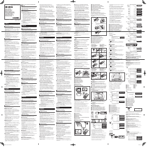 Manual Casio HR-8RCE Calculator