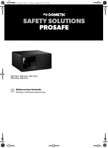 Bedienungsanleitung Dometic MD 363 Safe