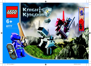 Handleiding Lego set 8777 Knights Kingdom Vladek encounter