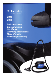 Bruksanvisning Electrolux Z940 Dammsugare