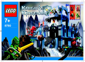 Manuale Lego set 8780 Knights Kingdom Cittadella di Orlan