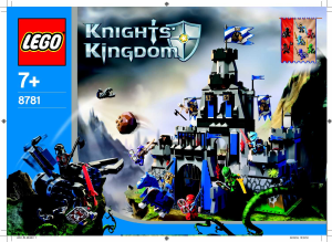 Handleiding Lego set 8781 Knights Kingdom Kasteel van Morcia