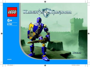 Priročnik Lego set 8782 Knights Kingdom Danju