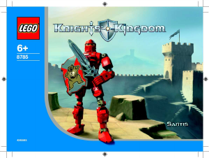 Manual Lego set 8785 Knights Kingdom Santis