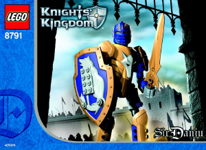 Manual Lego set 8791 Knights Kingdom Sir Danju