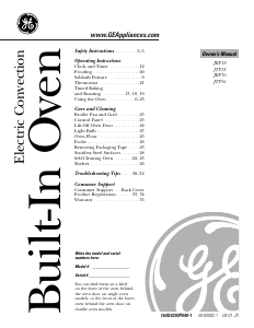 Manual GE JKP18CD1CC Oven