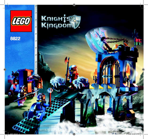 Handleiding Lego set 8822 Knights Kingdom Brug der waterspuwers