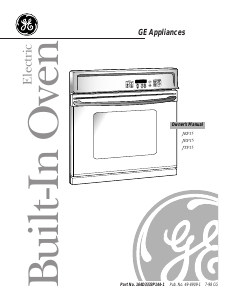 Handleiding GE JKP15AV1AA Oven