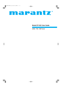 Handleiding Marantz ST-15S1 Tuner