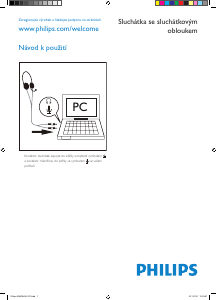 Handleiding Philips SHM3300U Headset