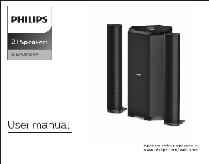 Handleiding Philips MMS8085B Luidspreker