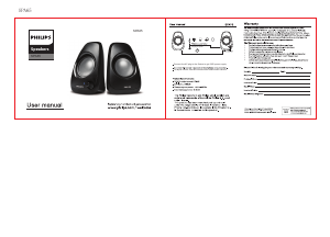 Handleiding Philips SPA65 Luidspreker