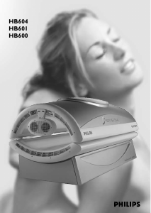 Manual Philips HB600 Aparat de bronzat