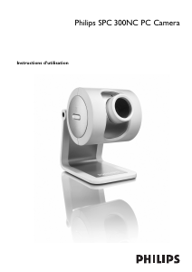 Mode d’emploi Philips SPC320NC Webcam