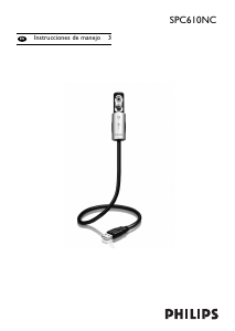Manual de uso Philips SPC611NC Webcam