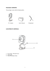 Handleiding Philips SPC110NC Webcam