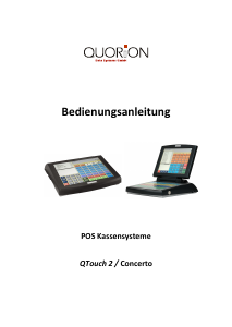 Bedienungsanleitung Quorion Concerto POS-Terminal