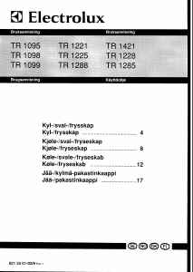 Bruksanvisning Electrolux TR1225G Kyl-frys