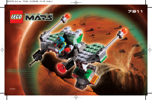 Manual Lego set 7311 Life on Mars Red planet cruiser