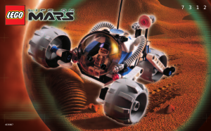 Handleiding Lego set 7312 Life on Mars T3-trike
