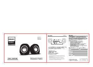 Handleiding Philips SPA25G Luidspreker