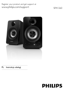 Instrukcja Philips SPA1260 Głośnik