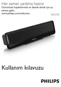 Kullanım kılavuzu Philips SPA2100 Hoparlör