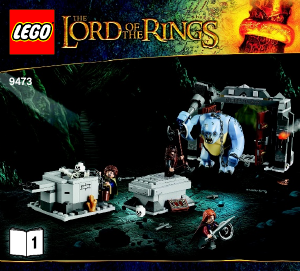Manual Lego set 9473 Lord of the Rings Mines of Moria