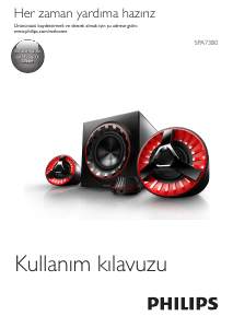 Kullanım kılavuzu Philips SPA7380 Hoparlör