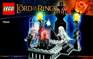Handleiding Lego set 79005 Lord of the Rings Duel van de tovenaars