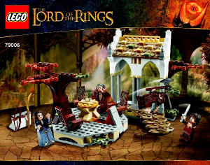 Manual Lego set 79006 Lord of the Rings The council of Elrond