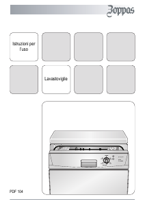 Manuale Zoppas PDF104 Lavastoviglie