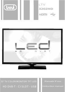 Handleiding Trevi LTV 3202 HD LED televisie