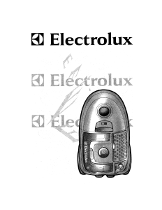 Manual Electrolux Z1025 Vacuum Cleaner