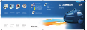 Manual de uso Electrolux Z2025 Clario Aspirador