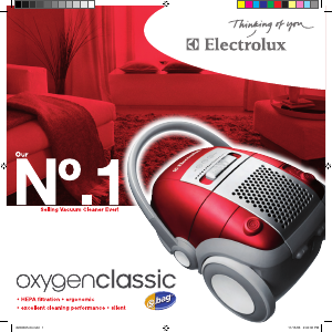 Manual Electrolux Z5910 Aspirador