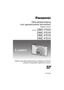 Handleiding Panasonic DMC-FS18 Lumix Digitale camera