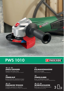 Bruksanvisning Parkside IAN 38175 Vinkelslip