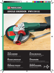 Manual Parkside IAN 61801 Polizor unghiular
