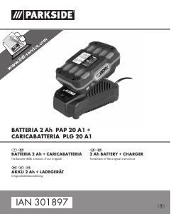 Manuale Parkside IAN 301897 Caricabatterie