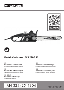 Priročnik Parkside IAN 324425 Motorna žaga