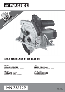 Manuale Parkside IAN 285129 Sega circolare