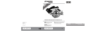 Наръчник Parkside IAN 289755 Циркуляр