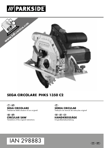 Manuale Parkside IAN 298883 Sega circolare