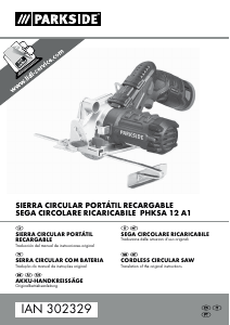 Manuale Parkside IAN 302329 Sega circolare