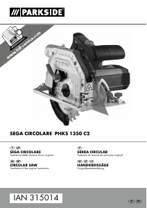 Manual Parkside IAN 315014 Serra circular