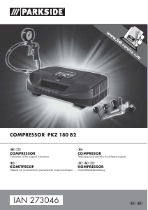 Manual Parkside IAN 273046 Compresor