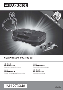 Handleiding Parkside IAN 273046 Compressor