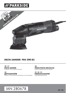 Наръчник Parkside IAN 280678 Delta Sander Шлайф