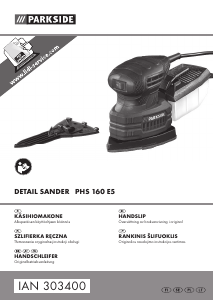 Bruksanvisning Parkside IAN 303400 Deltaslip